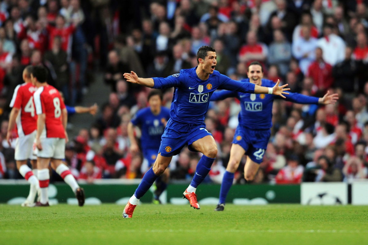 Arsenal 13 Manchester United (Agg 14), 2009 Read Football