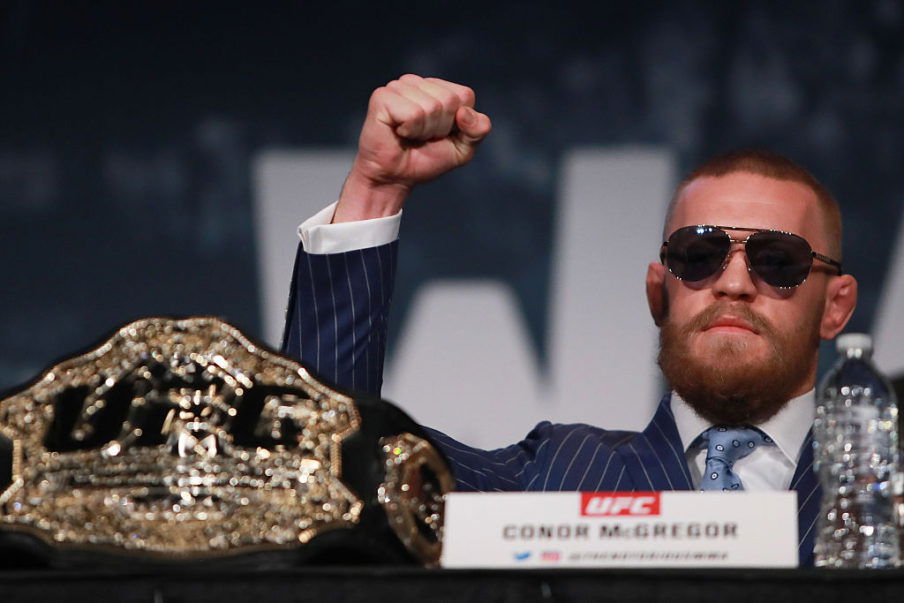 Conor McGregor steals the show at UFC news conference