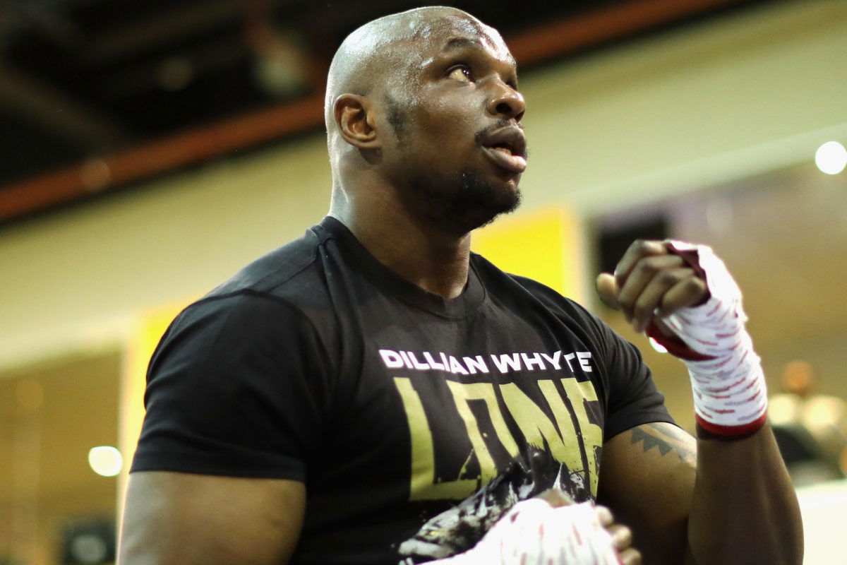 Уайт википедия. Диллиан Уайт. Dillian Whyte.