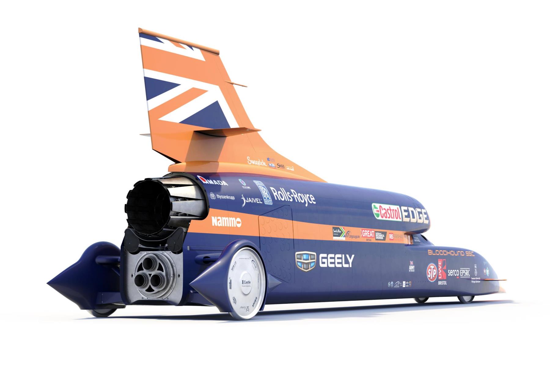 Сверхзвуковой автомобиль Bloodhound SSC