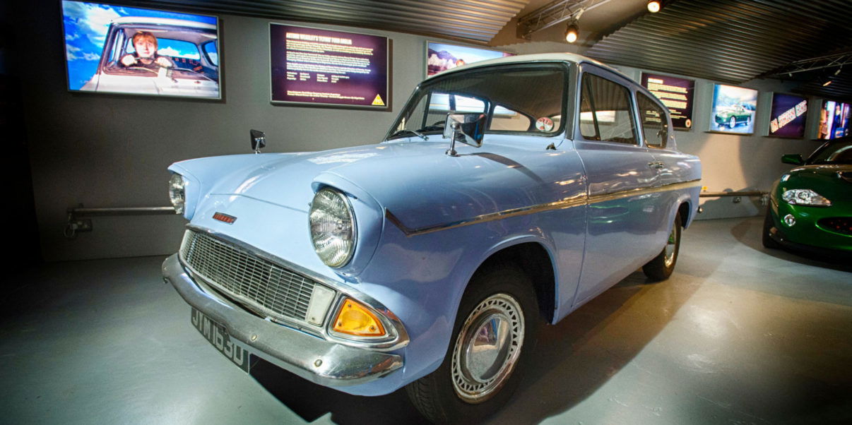The Harry Potter car Ford Anglia at 60 Read Cars