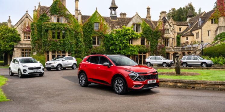 Kia Sportage - five generations