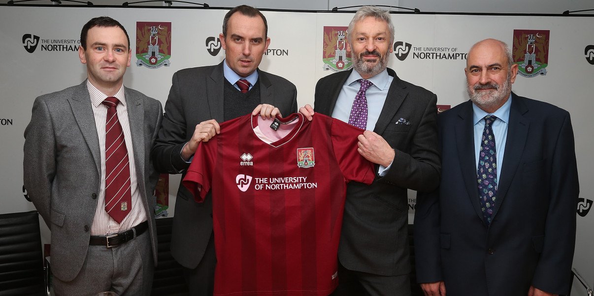 University of Northampton and Northampton Town FC extend their partnership. Pete Norton/Getty Images Sport